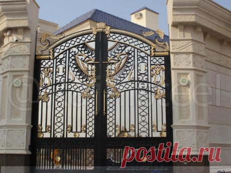 احدث اشكال بوابات وأبواب حديد مشغول – سيدات مصر