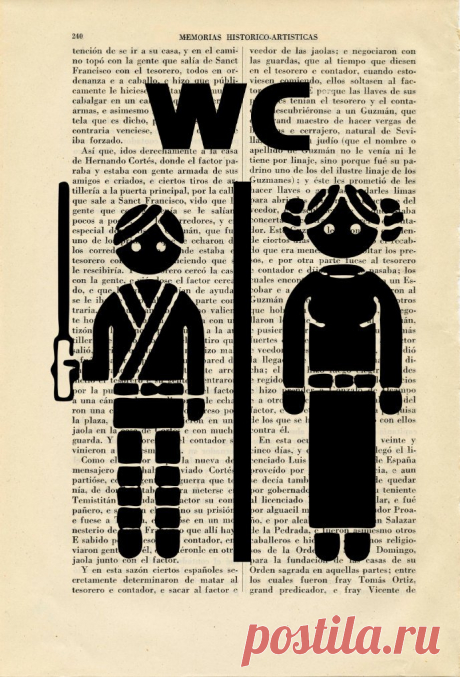 Star Wars Toilet Sign Art Print WC Luke Leia Poster Book Art
