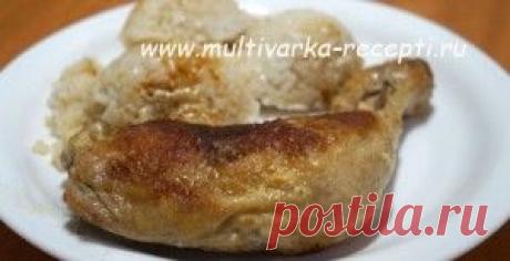 Куриные окорочка в мультиварке