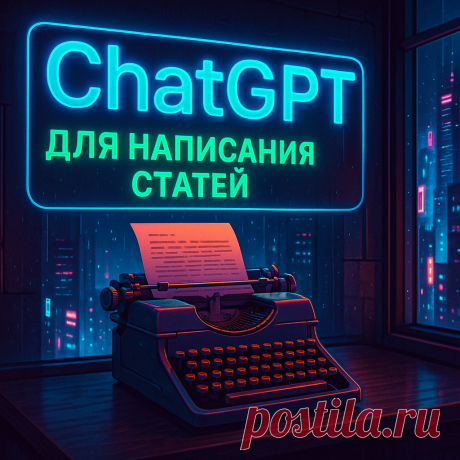 ChatGPT — это не магия. Это лучше. Как нейросеть помогает писать статьи.
Пошагово, на реальных примерах и без скучных теорий.