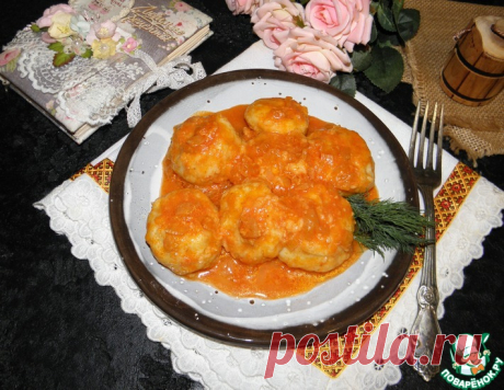 Картофельные шарики в соусе – кулинарный рецепт