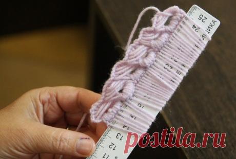 Вязание на линейке (Уроки и МК по ВЯЗАНИЮ) – Журнал Вдохновение Рукодельницы