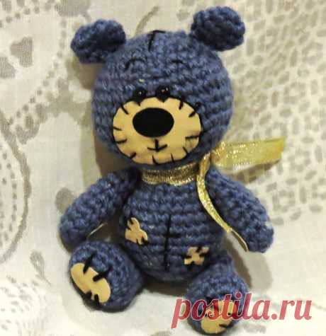 #мишка#вязаныеигрушки#крючком#амигуруми