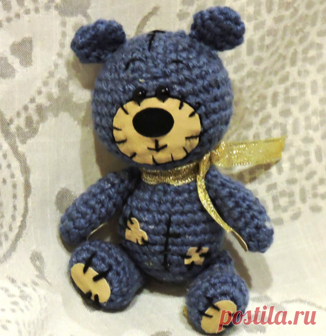 #мишка#вязаныеигрушки#крючком#амигуруми