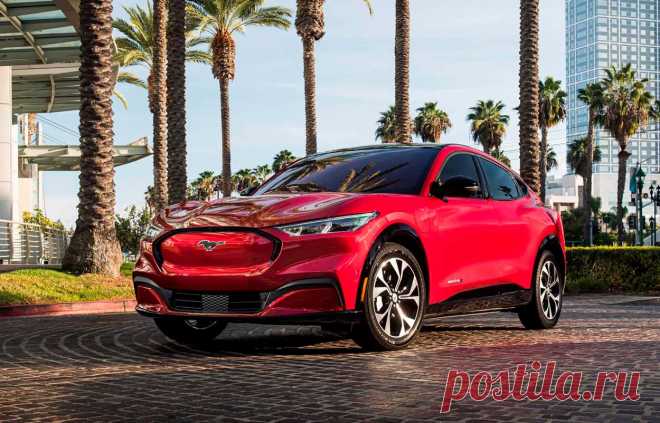 Электрический Ford Mustang Mach-E: характеристики, фото, салон