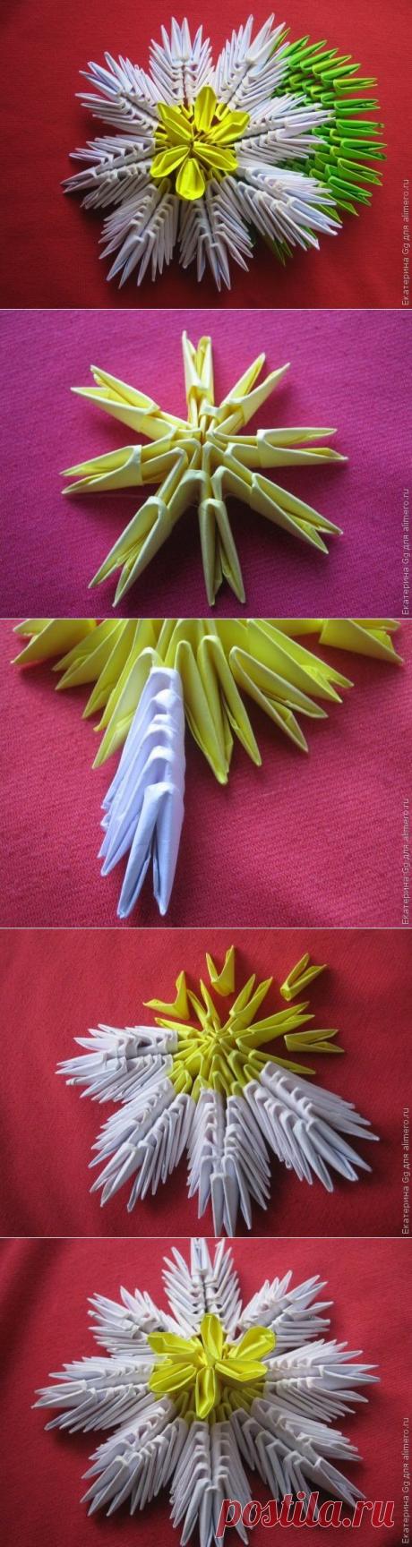 Модульное оригами «Кувшинка»