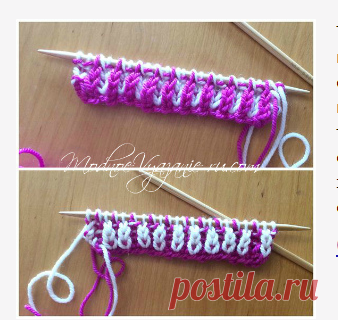 бриош,Brioche Knitting - Modnoe Vyazanie ru.com