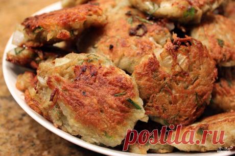 Постные драники - кулинарный рецепт