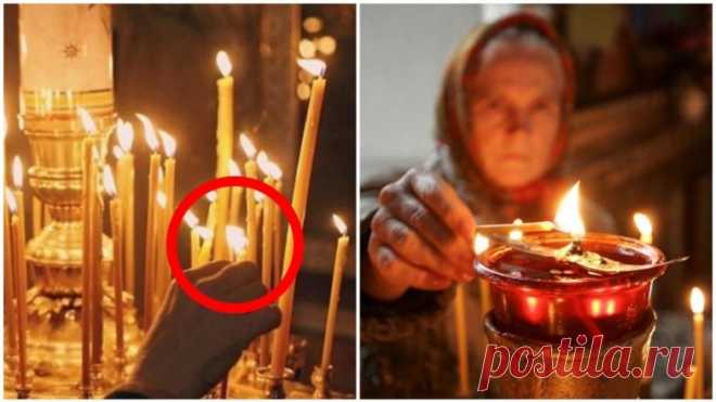 ВОТ ПОЧЕМУ НЕЛЬЗЯ В ЦЕРКВИ ПОДЖИГАТЬ СВОЮ СВЕЧУ ОТ РЯДОМ СТОЯЩЕЙ