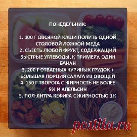 ПП-меню на неделю!