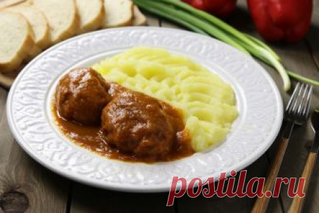 Котлеты в подливе как в столовой – Kyxarka.ru