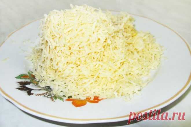 Салат «Сугроб» с пармезаном, рецепт с фото — Вкусо.ру