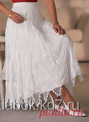 Белоснежная юбка | Клубок