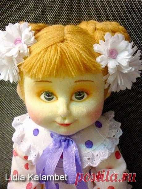 Авторская текстильная кукла.