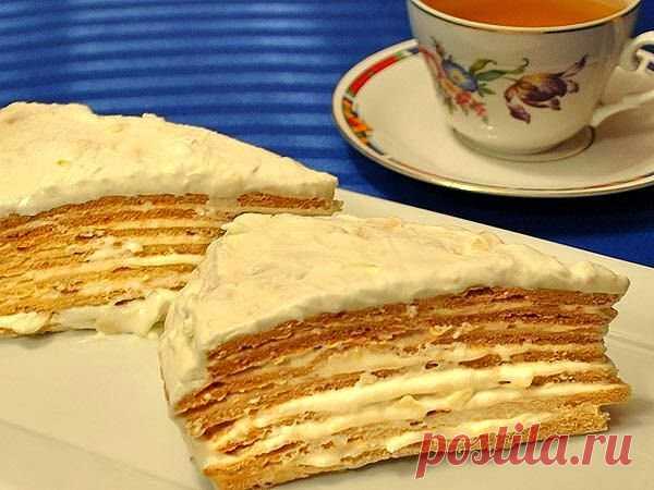 Самые вкусные рецепты: Торт "Парижский коктейль"