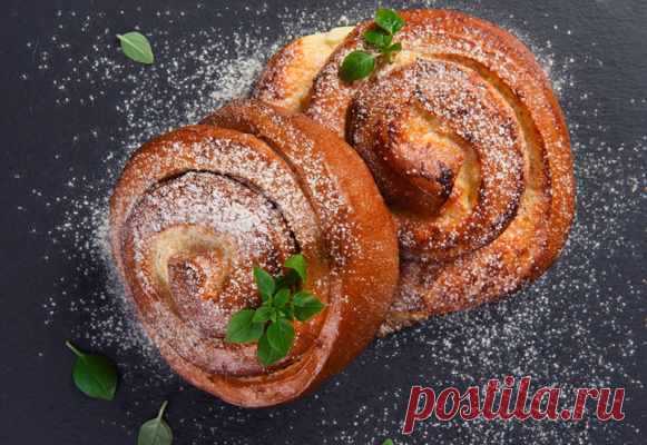Мамины плюшки-завитушки с сахарными складочками мягкие, как пуховые подушки! — Домашняя кулинария
