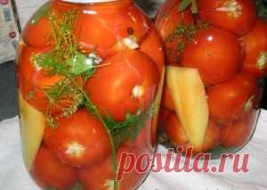 Консервированные помидоры от бабушки