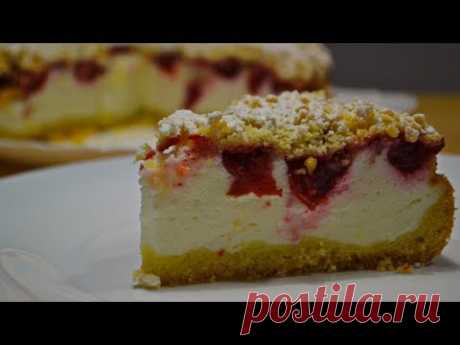 Пирог с Вишней и Сметанным Муссом  | Cherry pie