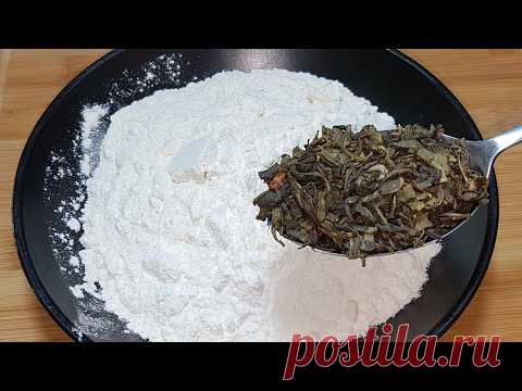 Перемешайте Чай с мукой и вы будете в восторге от результата😲Вкуснятина к чаю и на Завтрак за копейк