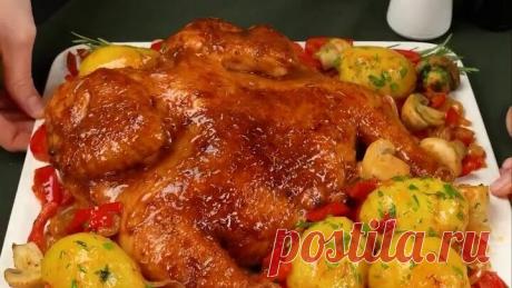 Мне даже соседи завидуют! Этот рецепт курицы покорит вас с первого раза.mp4