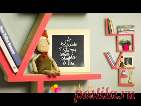 DIY - PRATELEIRA LOVE ♥