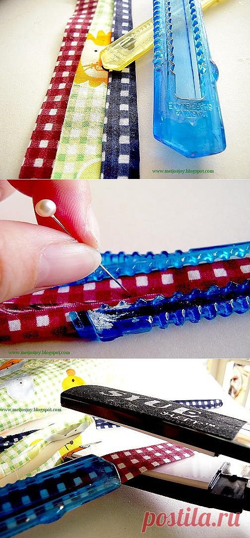 Как быстро сделать косую бейку (Diy) / Лайфхаки / Модный сайт о стильной переделке одежды и интерьера