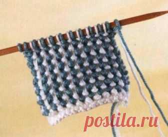 «Тканая» рисовая вязка