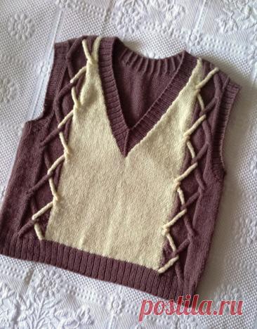 Жилет для дедушки Всем добра и вдохновения. Жилет — популярный предмет одежды, который носят люди разных возрастов и социального статуса. Жилеты отличаются универсальностью, функциональностью, практичностью и удобством. Они могут согреть в прохладное время или стать стильным акцентом в образе....