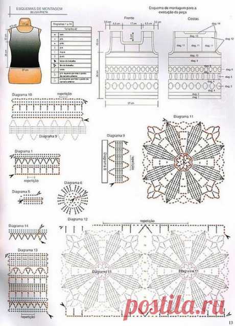 Подборка "В помощь вязальщице - модели и схемы"