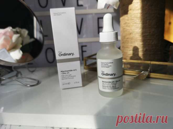 СЫВОРОТКА ДЛЯ ЛИЦА THE ORDINARY NIACINAMIDE 10% + ZINC 1% — ОТЗЫВ | Блог о косметике и красоте Dareas Beauty