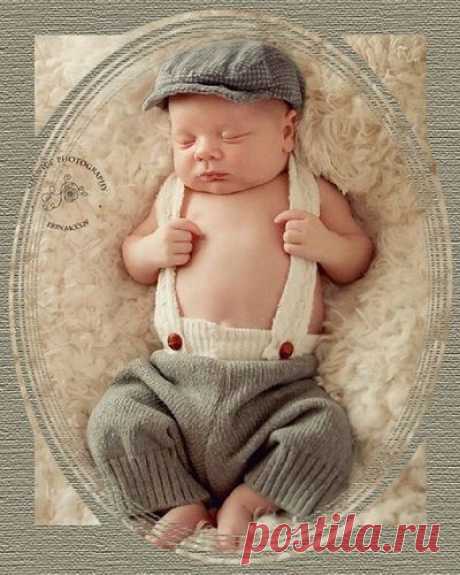 Винтажне картинки ... Sleeping Baby