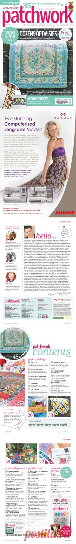 Popular Patchwork - July 2014