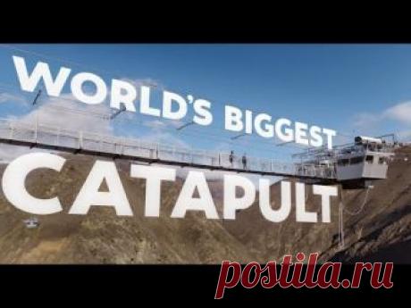 В Новой Зеландии заработала самая экстремальная человеческая катапульта / Моя Планета