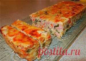 Ветчинно-кабачковый пирог - быстро, вкусно и красиво
Оказывается, рецептов блюд из кабачков великое множество и все очень вкусные. Предлагаю Вашему вниманию еще один - получается супер блюдо! Рецепт тут