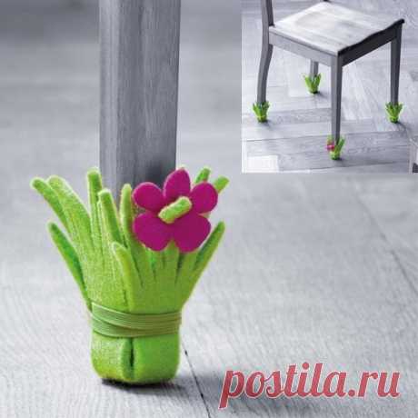 Вот так легко и просто можно предотвратить царапины от мебели на полу. 
#РасписнойСундучок #киров #чепецк #идея #своимируками #всякиеполезности #вдохновение #длядома #уют #творчество