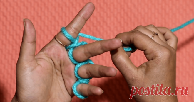 Вязание на руках