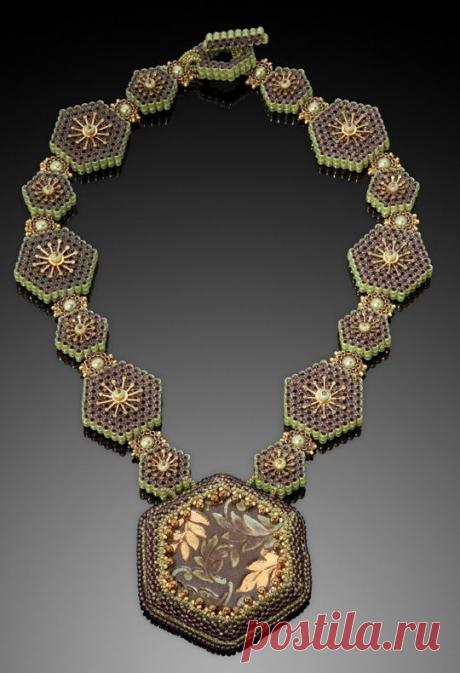 (212) ~~Kathy King beaded necklace~~ | My favs | Ювелирные Изделия, Вышивка Бисером и Бисер