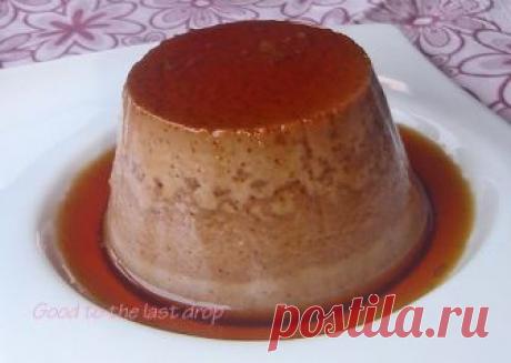 Шоколадов флан с канела / Chocolate & cinnamon flan