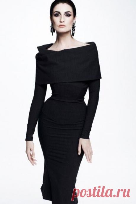 чёрное платье