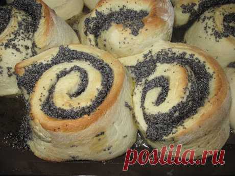 Булочки ивановские с маком