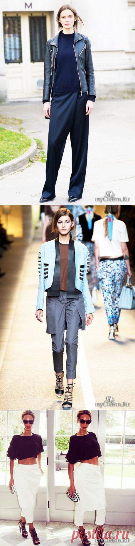 Брюки-фартук – тренд Лета-2015. Будете носить?: Группа Мода и стиль