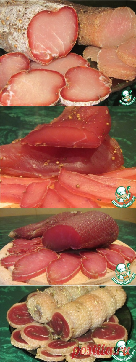 Вяленое мясо по семейному рецепту – кулинарный рецепт
