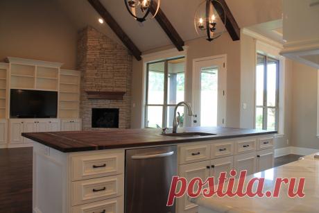 камин, барная стойка и все прелести в своем доме