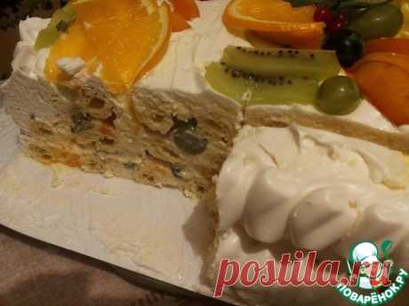 Торт &quot;Тропиканка&quot; - кулинарный рецепт