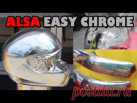 Easy Chrome Brush or Spray on Chrome