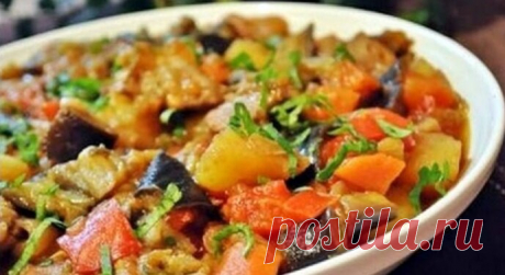 Аджапсандали на сковороде-вкусное и ароматное блюдо. Готовится просто и быстро! | D-garden | Яндекс Дзен