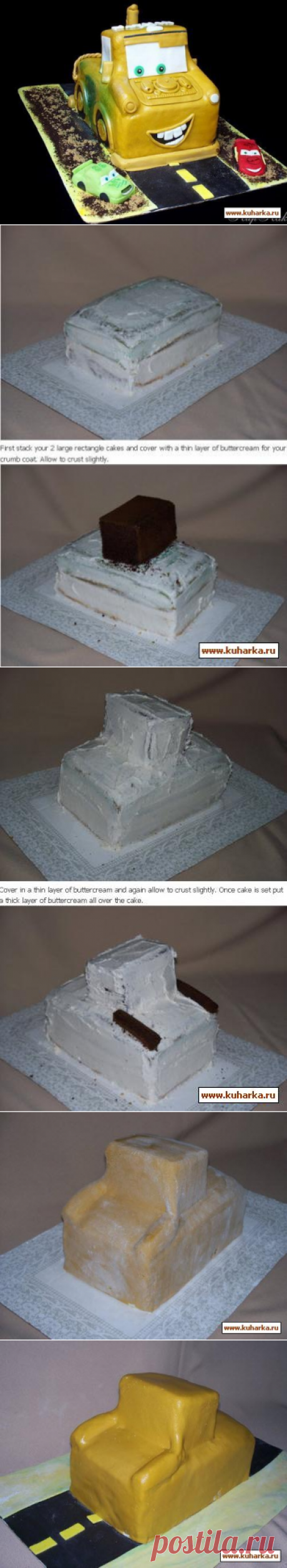Мастер-классы украшения тортов
