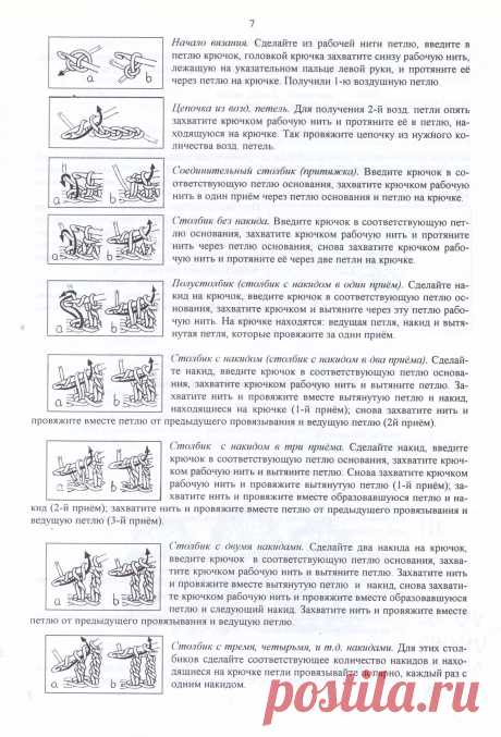 Вязание крючком по мотивам русского кружева / Вязание крючком / Вязание крючком для начинающих