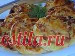 Картофельные ватрушки с курицей
