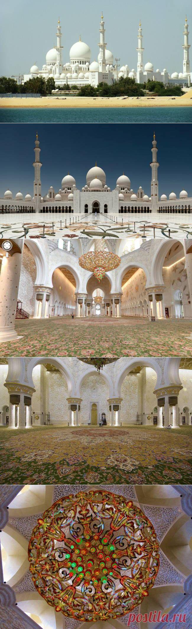 Удивительная мечеть шейха Зайда в Абу-Даби | "Secret worlds"